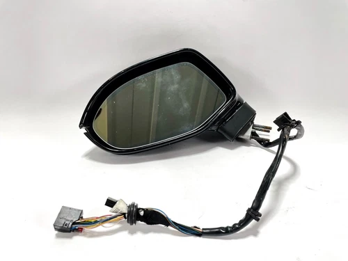 12-17 AUDI A7 S7 LEFT LH DRIVER SIDE REAR VIEW MIRROR WING BLIND SPOT ASSY OEM
