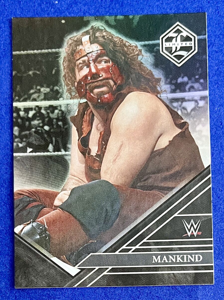 Mankind 2023 Panini Chronicles WWE LIMITED INSERT Card #240 Mankind 2023 Panini Chronicles WWE LIMITED INSERT Card #240