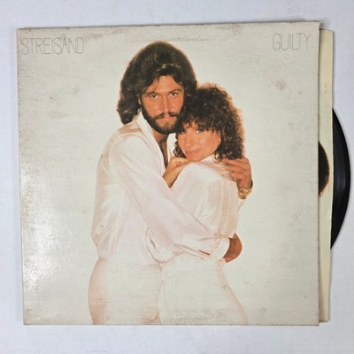 Barbra Streisand   Guilty LP Record 1980 Columbia Pop Rock Ballad 33 RPM