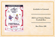 2024 Leaf Trinity Football Pristine Box