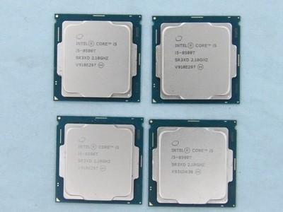 (Lot of 4) Intel Core i5-8500T SR3XD 2.10Ghz LGA 1151 Desktop CPU Processor