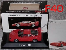 Black Box 1/43 Ferrari F40 Red Herpa Helper