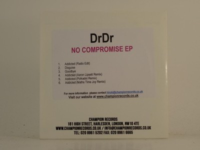 DRDR ADDICTED (H1) 6 Track Promo CD Single including Card Sleeve CHAMPION RECORD
