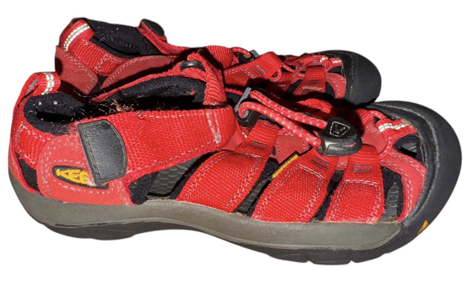 Sandali KEEN Youth Newport H2 taglia 2 unisex rossi punta chiusa sport acquatici lavabili