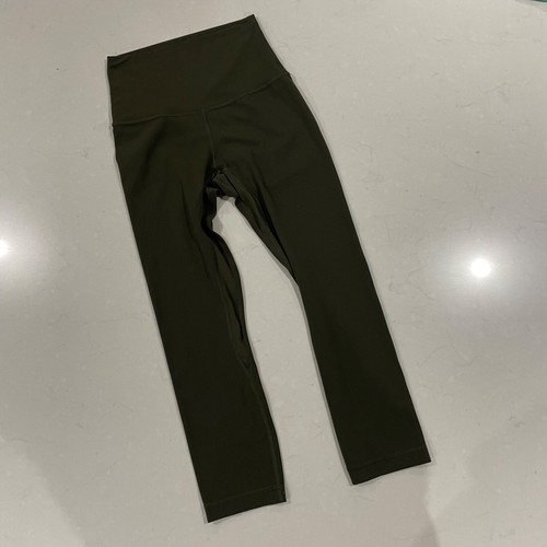 Lululemon Align High-Rise Pant with Pockets 25" Army Olive Green Size 2 - Picture 5 of 5