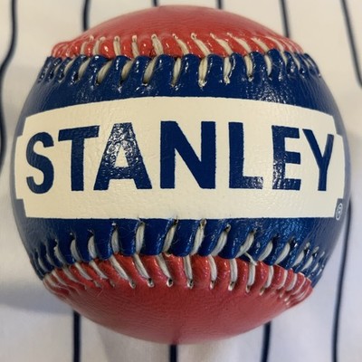 Stanley Tools Red White And Blue Souvenir Baseball Ball