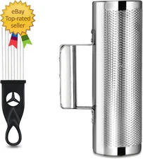 Guiro Instrument Stainless Steel Guiro 8 3 Professional Metal Shaker 