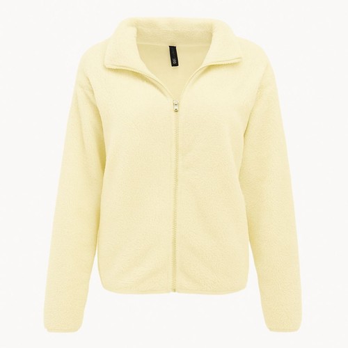 Womens Fleece Teddy Jacket Warm Winter Zip Up Soft Sherpa Coat Casual Outerwear - Picture 49 of 70