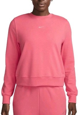 Nike Dri-FIT One Crew-Neck French Terry Sweatshirt FB5125-629 Aster Pink Wmns XL