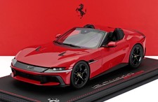 BBR FERRARI 12CILINDRI V12 830cv SPIDER 2024 ROSSO CORSA LE200 withShowcase 1/18