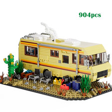 Tecnico Breaking Bad RV Adventure Camper Bus Modello Di Auto Building Blocks Fit