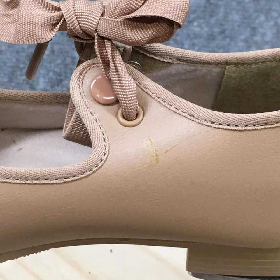 Sapato Capezio Tap Infantil 13,5 M Jr Tyette Mary Jane Marrom Couro Sintético Casual - Imagem 3 de 4