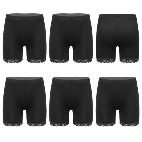 Little Girls Safety Dress Panties Panty Underwear Lace Trim Boyshort Underpants - Picture 58 of 106