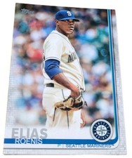 2019 Topps #628 Roenis Elias Seattle Mariners MLB Baseball Card (F3