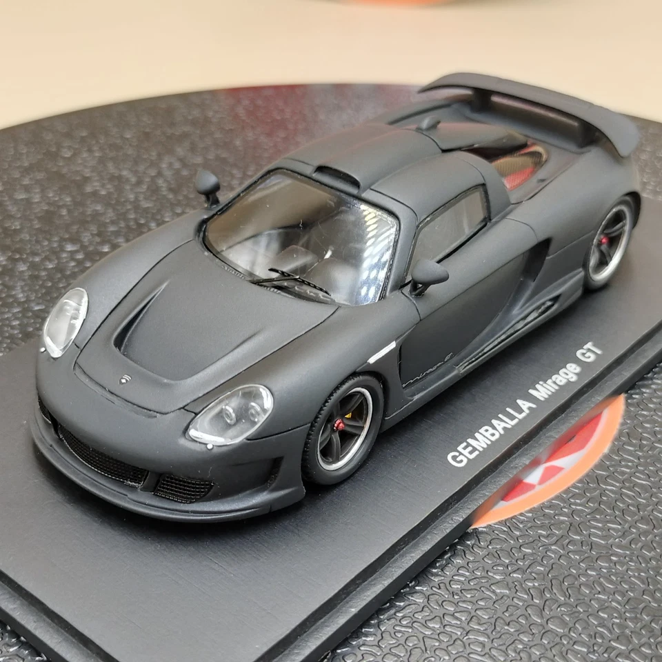 SPARK 1/43 GEMBALLA Mirage GT Matt Black S0721 resin model car - Image 2 of 4