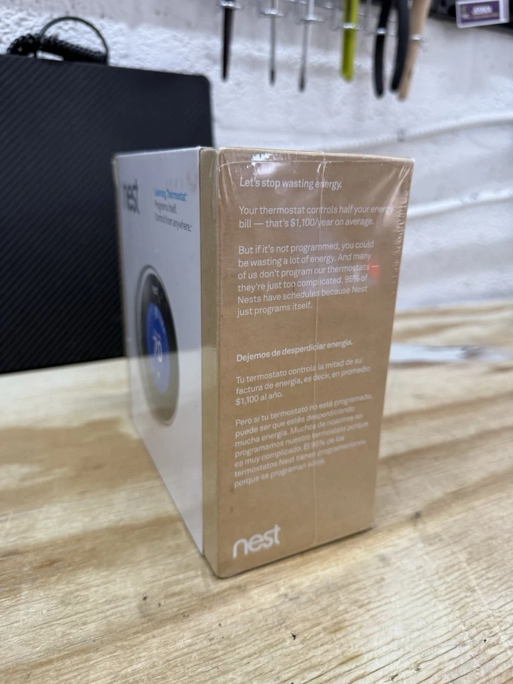 NEST Learning Thermostat-Programs Itself-Control It From Anywhere-Brand new - Image 3 of 4