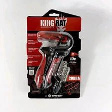Barnett BAR50003 King Rat Cobra Black/Red Slingshot Set BRAND NEW