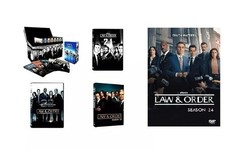 LAW AND ORDER; COMPLETE SERIES-1-24, DVD SET, FAST SHIPPING, REGION # 1, NEW.
