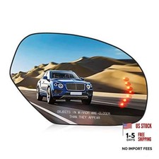 Right Passenger Side Mirror Glass Replacement for 07-14 Chevy Silverado