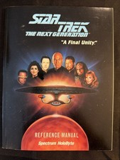 Star Trek Next Generation Final Unity Reference Manual Spectrum HoloByte 1995