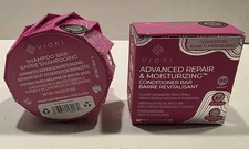 Viori Shampoo and Conditioner Bars - Coconut Bliss-Advanced Repair/Moisturizing