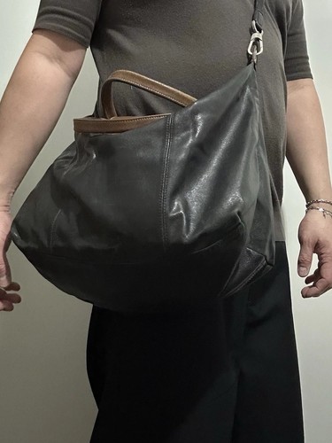 Longchamp le Pliage Cuir Leather Unisex Crossbody Bag Special Edt Mixed Colours - Picture 3 of 22