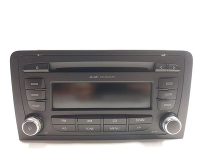 8P0057186SX AUDIOSYSTEM / RADIO-CD / 8P0035186S / 17446841 FÜR AUDI A3 SPORTBACK