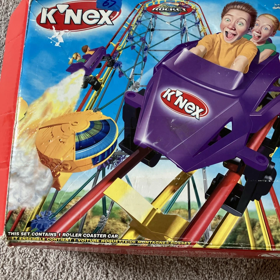 GREAT K'Nex KNex Rippin' Rocket Roller Coaster - hours of building fun - Image 2 of 4