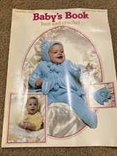 Vintage Knit  Crochet 1979 Leisure Arts Baby's Book