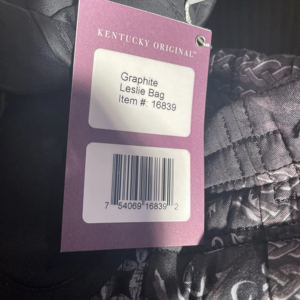 Donna Sharp Bolsos y Carteras Acolchadas Grafito Bolso Leslie Artículo 16839 Foto 4 de 4