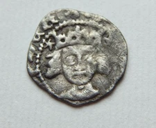 A568 - Ireland Edward IV Irish Silver Hammered Penny. C.1473-78