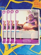 Senor Pink Playset - OP14-065 x4 - The Azure Sea's Seven - One Piece TCG