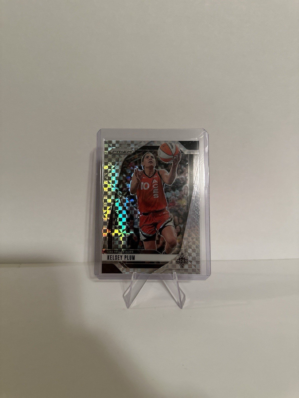 2024 Panini Prizm WNBA - Kelsey Plum Checkerboard Prizm RC SP #77