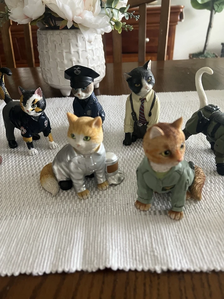 Figura gato colección Hamilton. 10 en total Foto 4 de 4