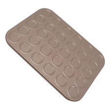 Muffin Top Pan Macaron Bakeware Tray Baking Mould Carbon Steel For Oven 30 Hole