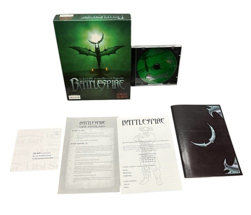 BATTLESPIRE: An Elder Scrolls Legend PC Game Big Box Set Great RARE Vintage 1997