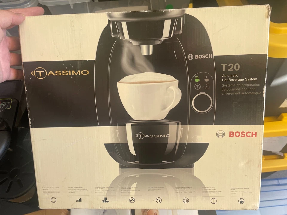 Bosch Tassimo T20 Automatic Beverage Coffee Maker Machine, black -- REF 1763 - Image 3 of 4