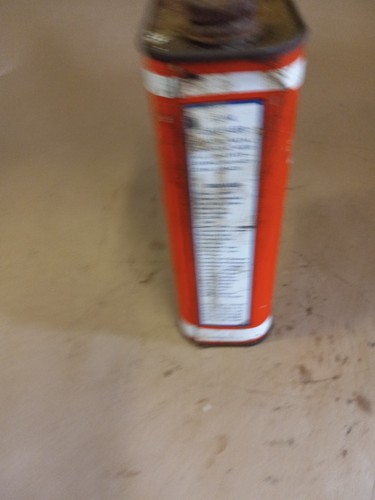 Vintage 1960's Gunk S-c Degreaser Tin Metal Can 30% Full Chicago Il Sc-1a Early - Picture 5 of 5