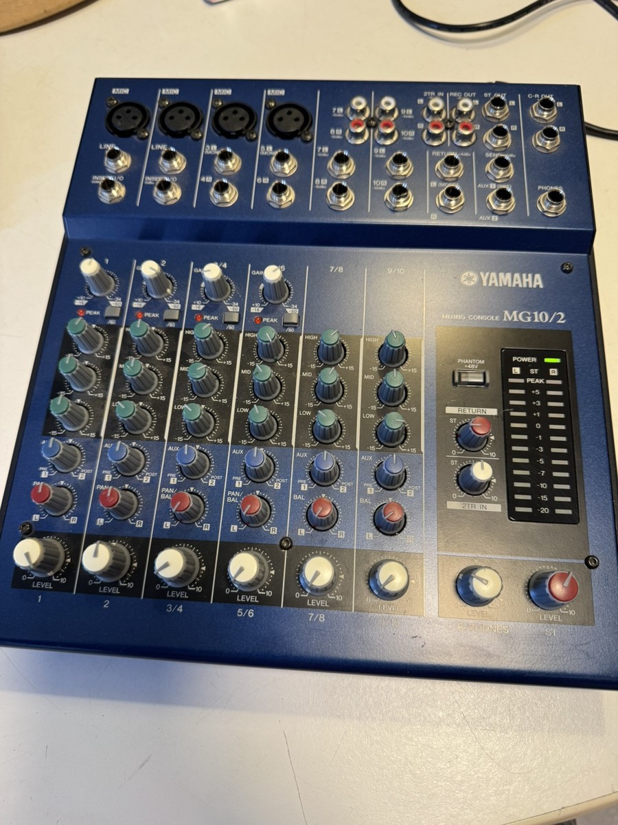 YAMAHヤマハ MG10/2 ミキサー Yamaha Mixing Console MG10/2 Stereo Mixer Compact Ser