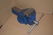 Record No 5 Engineers Bench Vice, Well Used, Good Condition.