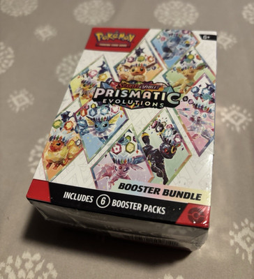 Pokémon Prismatic Evolutions Booster Bundle 6pk