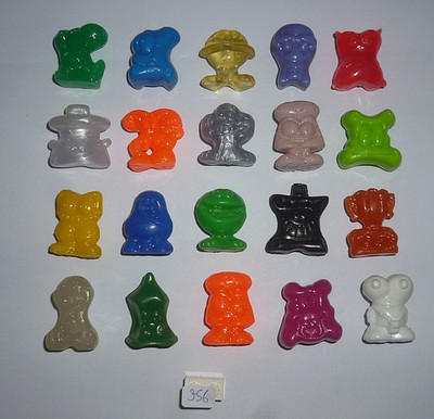 20 FIGUREN / GoGo´s GOGOS CRAZY BONES / #956#