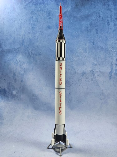 1/60 NASA Gemini TitanII + Redstone Rocket Spacecraft modello 3D costruito - Foto 8 di 18