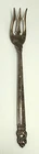 Royal Danish International Sterling Silver Pickle Fork 3-Tine Barbed