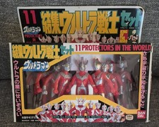 Ultraman Sofubi King Zaurus Figure Set Immortal Ultra Warriors Bandai Popy 1986
