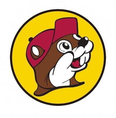 Buc-ees Beaver Logo 3” Inch DIECUT Waterproof Vinyl Decal Sticker 1PC
