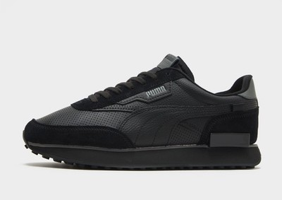 Puma Future Rider Perforated  ( Herren Größe UK 11 EUR 46 ) Puma Black / Shadow