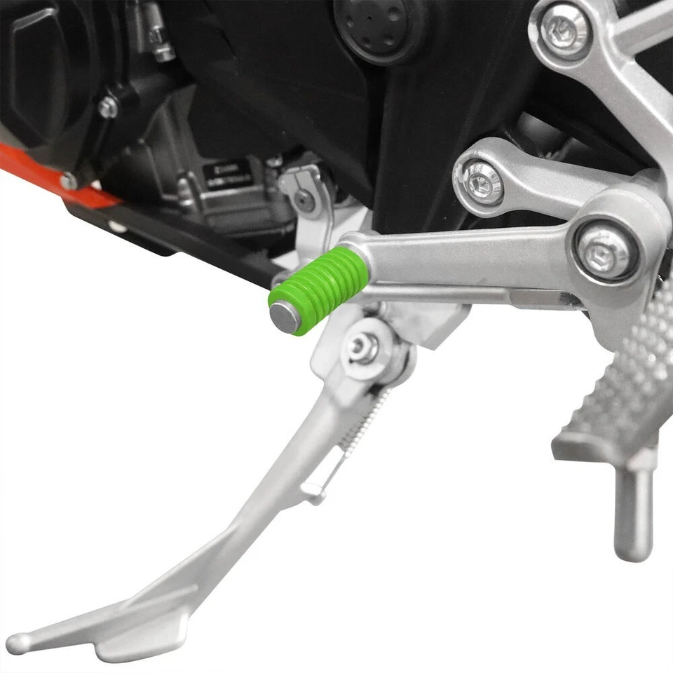 Gear Shifter Lever Foot Pegs Pad For Kawasaki Ninja ZX 6R 7R 9R 10R 12R 14R - Imagem 3 de 4