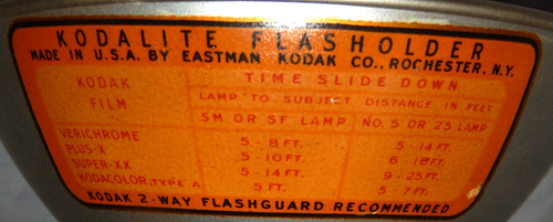 Vintage Kodalite Flasholder with Lumaclad Reflector - Picture 7 of 10