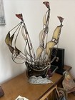 Burnt Fingers Metal Handmade Sailboat Large — photo 6